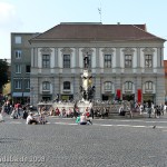 Augustus-Brunnen in Augsburg auf dem Rathausplatz aus den Jahren 1588 - 1594 (Renaissance).