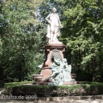 Lessing-Denkmal im Großen Tiergarten in Berlin von Otto Lessing, Gesamtansicht