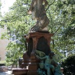 Lessing-Denkmal im Großen Tiergarten in Berlin von Otto Lessing, Gesamtansicht