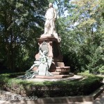 Lessing-Denkmal im Großen Tiergarten in Berlin von Otto Lessing, Gesamtansicht