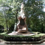 Lessing-Denkmal im Großen Tiergarten in Berlin von Otto Lessing, Gesamtansicht