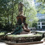 Lessing-Denkmal im Großen Tiergarten in Berlin von Otto Lessing, Gesamtansicht