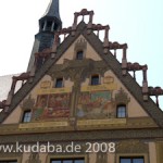 Rathaus in Ulm, Ansicht der Ostseite