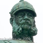 Reiterdenkmal Wilhelm I. in Lübeck von Louis Tuaillon, Detailansicht Wilhelm I.