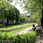 Die Wohnsiedlung Ceciliengärten in Berlin-Schöneberg, erbaut von Heinrich Lassen in den Jahren 1920 bis 1927.