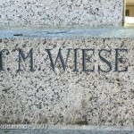 Fontane-Denkmal in Neuruppin von Max Wiese von 1907, Detailansicht