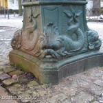 Schwengelpumpe in der Schlossstraße in Berlin-Charlottenburg, Detailansicht