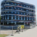 Zur IBA 2013 errichtetes Gebäude der Behörde für Stadtentwicklung und Umwelt in Hamburg-Wilhelmsburg